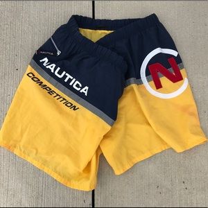 Vintage 90’s Nautica Competition Swim Trunks